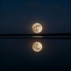 full moon in the sky