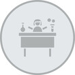© Haris - Woman Chemist Vector Icon Design