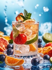 Poster - Fruit and Water