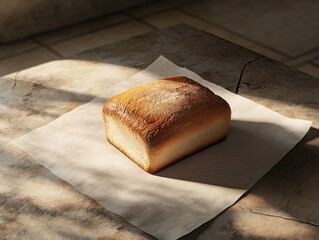 Wall Mural - Bread on Paper