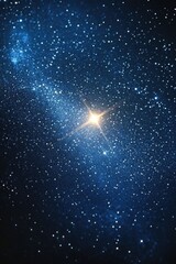 Wall Mural - Bright Star Night Sky