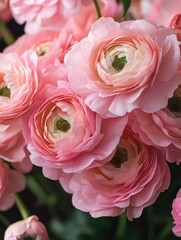 Canvas Print - Pink Flowers in Vase