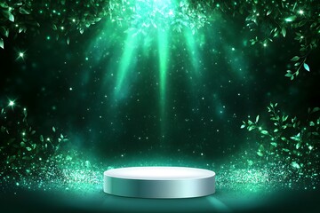 abstract background with stars