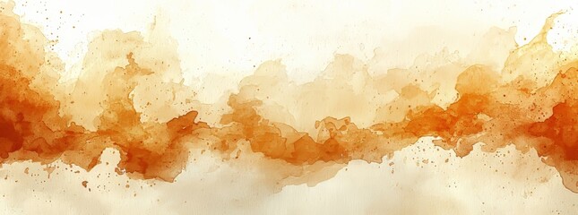 Poster - brown cardstock with an aged, coffee-toned grunge border featuring a vintage marbled pattern