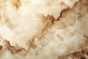 Poster - A design on old white paper parchment with distressed watercolor paint drips and ink splatters, in an elegant antique beige or cream color