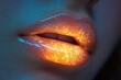 © Oleksandr - Lip gloss creates a soft glow with shimmering details in a close-up view