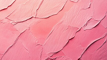 Aufkleber - Pink textured paint strokes on canvas creating a soft and artistic background with light and shadow