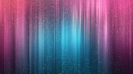 Aufkleber - Abstract vertical lines with sparkling effect in pink and blue gradient color background