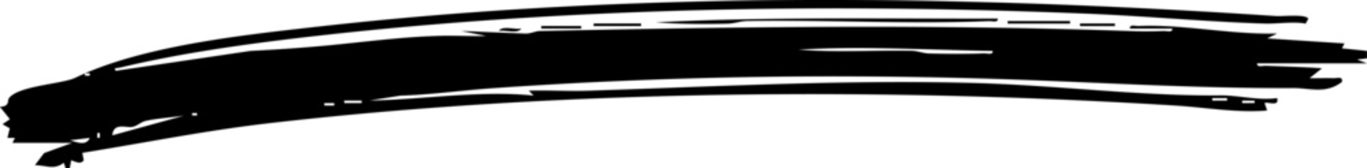 Poster - Underline scribble marker brush line vector shape