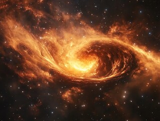 Wall Mural - galactic spiral center