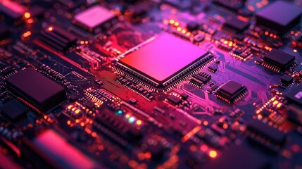 Poster - A close-up of digital screen pixels, highlighting the precise RGB arrangement and smooth transitions between colors, displaying the sharp detail of high-definition displays