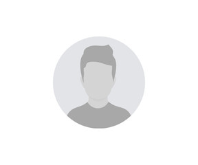 Poster - Avatar of a man icon. Silhouette male. Profiles of abstract people. Unknown or anonymous person vector design and illustration.

