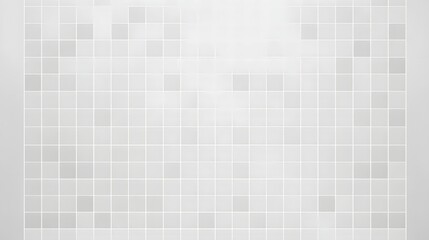 Poster - Minimalist Abstract Ceramic Tile Mosaic Wall Texture Background with Smooth Glossy Geometric Patterns Suitable for Kitchen Bathroom or Living Room Interior Design