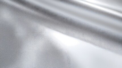 Poster - Stunning abstract background with a sophisticated metallic gray shiny aluminum texture featuring soft light waves and a seamless radiant silver sheen   perfect for modern design elegant visuals