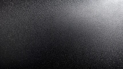Poster - Dark powder coated metal background with a coarse grainy texture and subtle surface imperfections