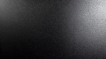 Aufkleber - Moody industrial inspired background featuring a grainy black metal surface with a uniform powder coating texture  This high contrast minimalist design offers a sleek