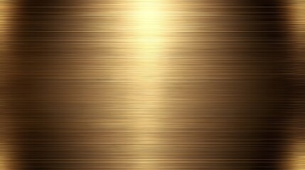 Leinwandbilder - Shimmering Brushed Gold Metallic Texture with Subtle Horizontal Grain   Elegant and Luxurious Surface Perfect for Premium Design Applications Backgrounds Branding and Packaging