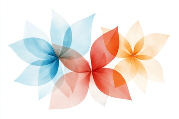 Aufkleber - A line art design of a unique star among a cluster of simple circles, rendered in contrasting colors to highlight its distinctiveness
