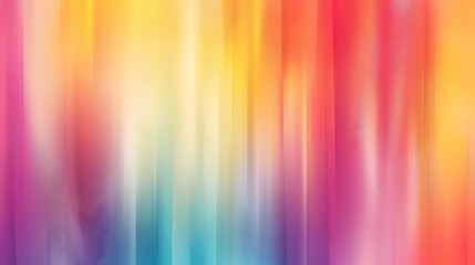 Aufkleber - Vibrant Colorful Rainbow Gradient Blurred Background with Smooth Transitions Between Hues Representing LGBTQ Pride and Inclusivity Ideal for Modern Designs Celebratory Visuals Digital Artwork