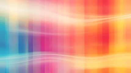 Aufkleber - Vibrant and Colorful Rainbow Gradient Blurred Background with Smooth Transitions Between Hues Representing LGBTQ Pride and Inclusivity  Ideal for Modern Designs Celebratory Visuals