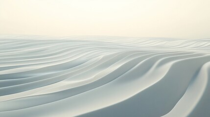 Poster - thin parallel lines forming abstract ripple patterns