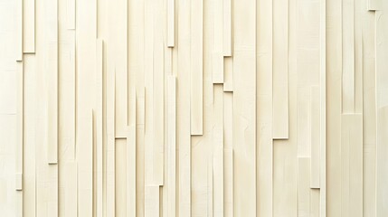 Poster - thin vertical and horizontal linear formations intertwined in alternating lengths