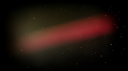 Aufkleber - Dark abstract background with subtle red gradient and scattered white specks resembling stars or dust particles. Ethereal glowing effect with a cosmic and dreamy atmosphere, featuring a slightly grain