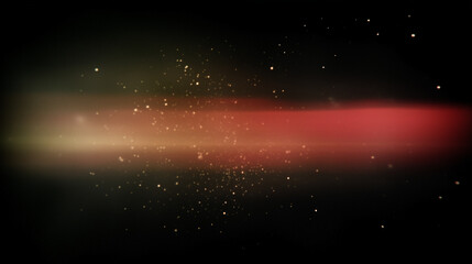 Aufkleber - Dark abstract background with subtle red gradient and scattered white specks resembling stars or dust particles. Ethereal glowing effect with a cosmic and dreamy atmosphere, featuring a slightly grain