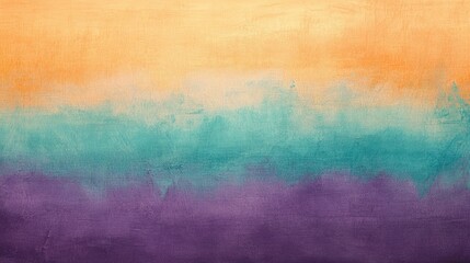 Poster - Pastel gradient background featuring soft hues of orange, purple, and teal for vibrant and modern design applications.