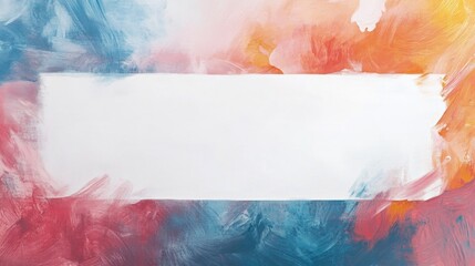 Poster - Colorful Abstract Acrylic Background with Blank Space for Text or Design
