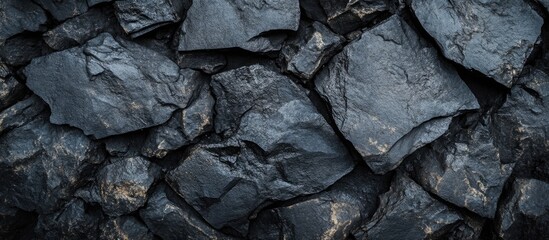 Poster - dark grunge stone texture background with rough surface ideal for text or graphic overlays in design