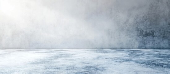 Poster - Grey and Blue Abstract Background Ideal for Business Presentations with Blank Space for Text Insertion
