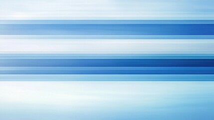 Poster - Soft Blue Horizontal Gradient Stripes Background for Modern Design and Abstract Themes