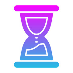 Canvas Print - Hourglass Icon