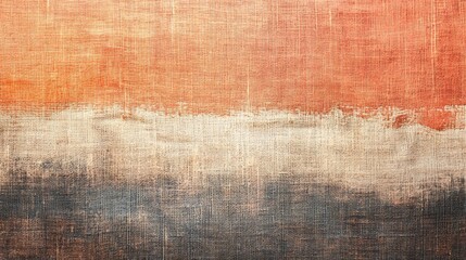 Poster - Natural jute texture with warm auburn hues creating a rustic wooden backdrop suitable for panoramic banners and artistic designs