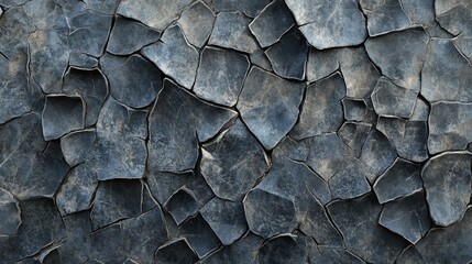 Wall Mural - Cracked ice surface texture with cold gray tones showcasing a unique natural background ideal for winter-themed designs and artwork.