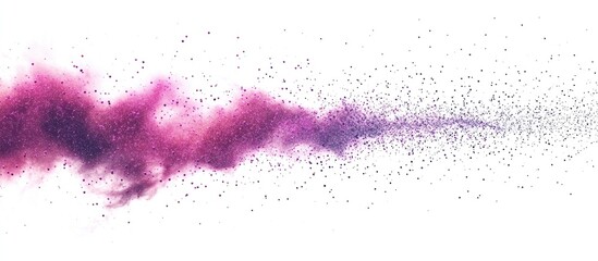 Fototapete - Abstract colorful particle motion with white space for text and digital backgrounds in creative design and promotional materials