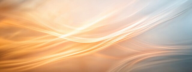 Poster - Soft abstract background with gentle curves and pastel hues creating a dreamy effect ideal for text overlay and artistic designs