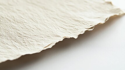 Poster - textured natural paper surface for design mockups and creative projects showcasing organic aesthetic