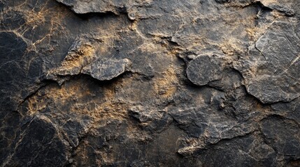 Poster - Rugged Natural Marble Texture with Varied Tones and Patterns Ideal for Backgrounds and Design Projects