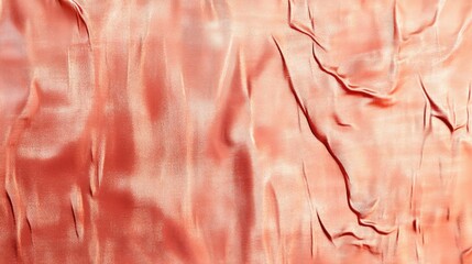 Aufkleber - Elegant rose gold silk texture background with soft folds and sheen for luxury design and sophisticated visuals.