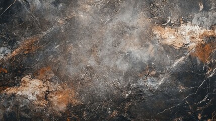 Poster - Rocky natural texture background with earthy tones and varied surface patterns ideal for design and artistic projects