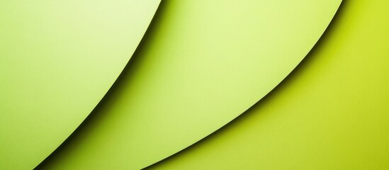 Sticker - Lime green textured paper background with smooth curves suitable for creating modern designs or text overlays in various applications