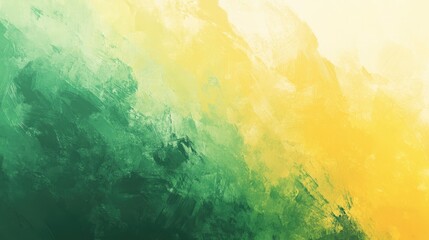 Poster - Abstract Green and Yellow Gradient Background Ideal for Promotional Materials Digital Artwork Perfect for Offices Presentations and Banners
