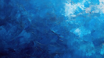 Poster - Textured Deep Blue Background for Artistic Designs and Visual Projects