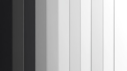 Poster - Minimalist smooth gradient background transitioning from light gray to white ideal for modern design projects and creative applications