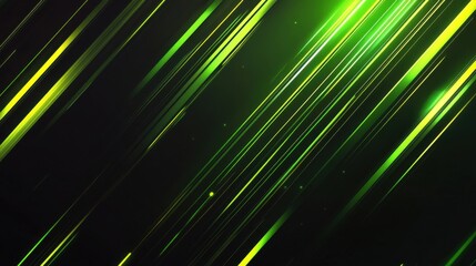 Fototapete - a green and black background with lines