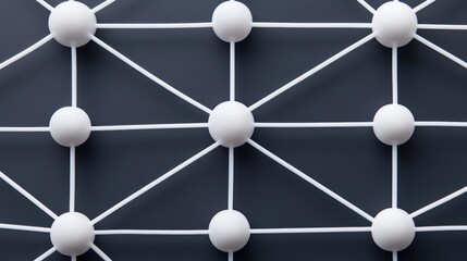 connecting nodes in a network diagram digital workspace graphic design abstract aerial view technolo