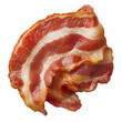 © Siriluck - Fresh bacon slice with visible fat and meat layers, perfect for cooking