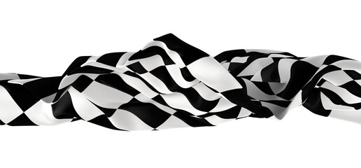 Aufkleber - Checkered flag, race flag background